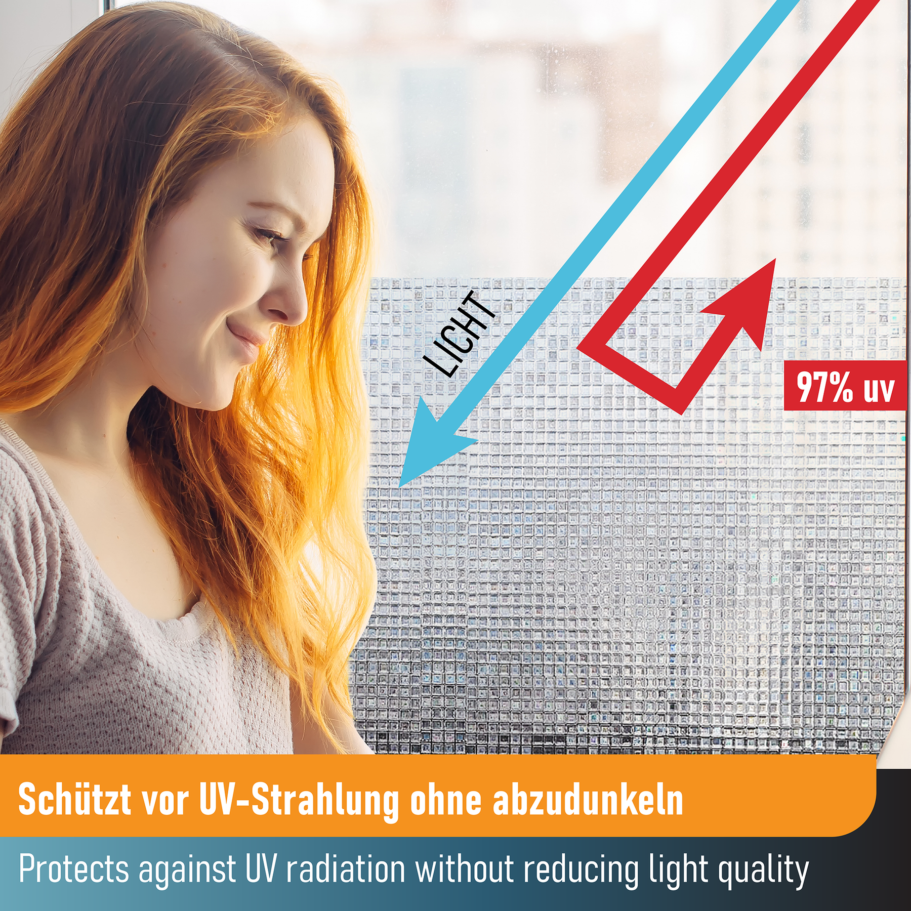 Sichtschutzfolie zuhause